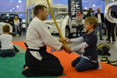 Aikido Sébazac Démonstration au salon de Hyunday